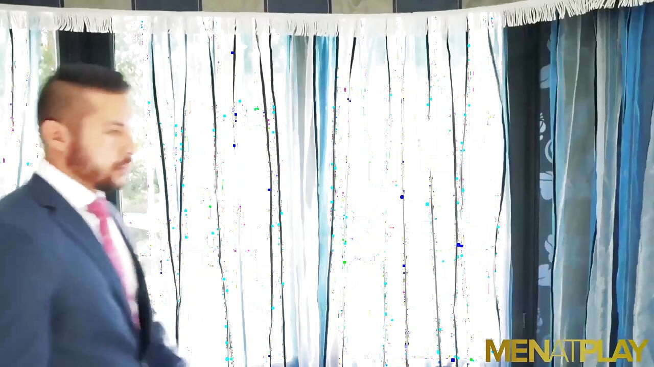 MENATPLAY Muscular Latino Denis Vega anal fucks Seth Santoro