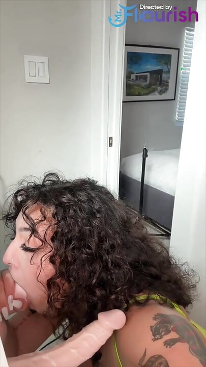 Dee Lusion Double Dildo Solo