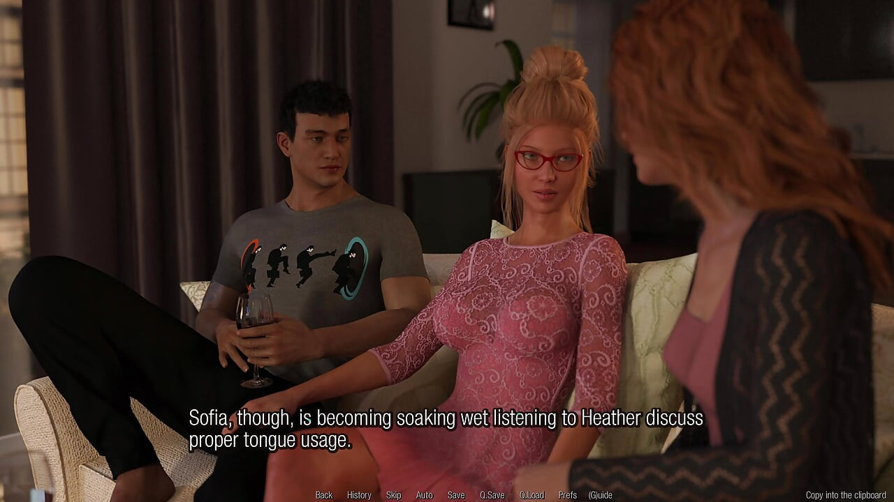 ソフィアの浮気と秘密の関係 完全完了 - 5日目:腐敗レベル4 - ソフィアの最初のスリーサムのアンロック