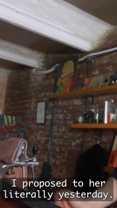 VIP4K. She was Moaning so loudly that the whole Bar wanted to see it | Clip 1
