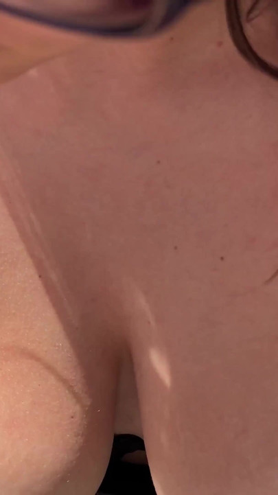 The best spot to cum on my tits | Clip 1