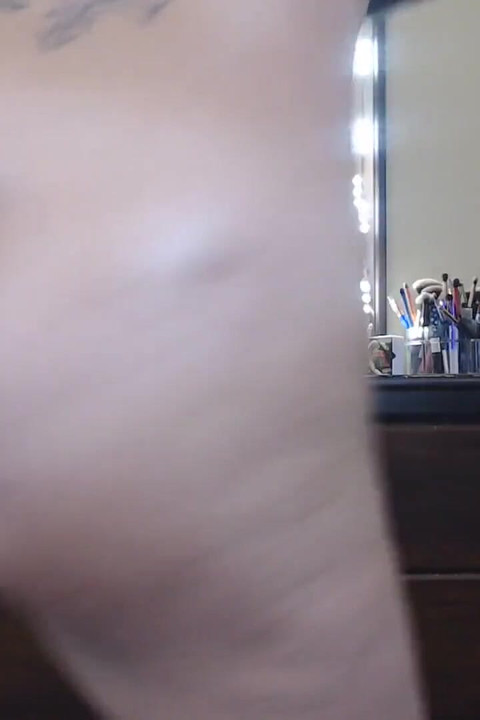 Shiny ass slamming shaking clench