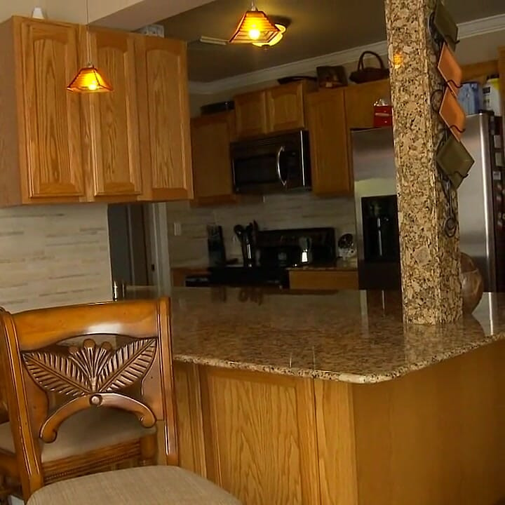 Counter Top μουνί απλώνεται
