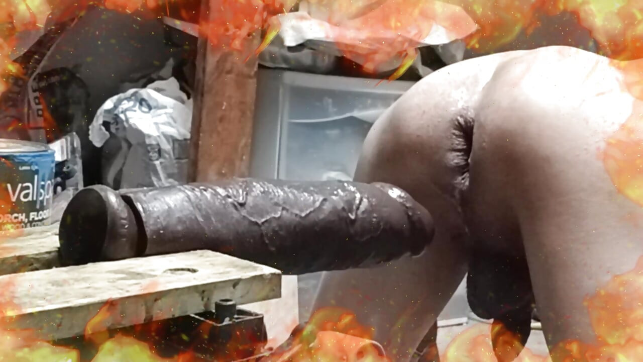Enorme Polla Negra Destroza Al Gloton