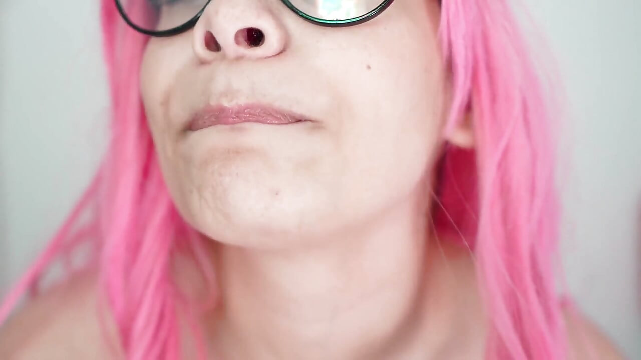 I’m Smoking a Cigarette and Blowing Out the Smoke, and as I Do, I Tell You to Cum on My Face Because I Love It.