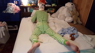 Diaper Boy Trapped in a Sleeper