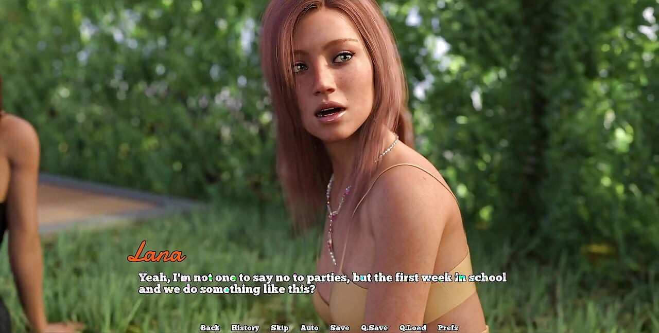 Law College - Slutty Red Head University Girl with Big Boobs Dress Slutty for Me