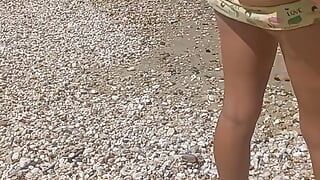 Esposa curnudo latina Guarra Follada por Enorme Polla Negra y Garganta Profunda en playa amigo del esposo