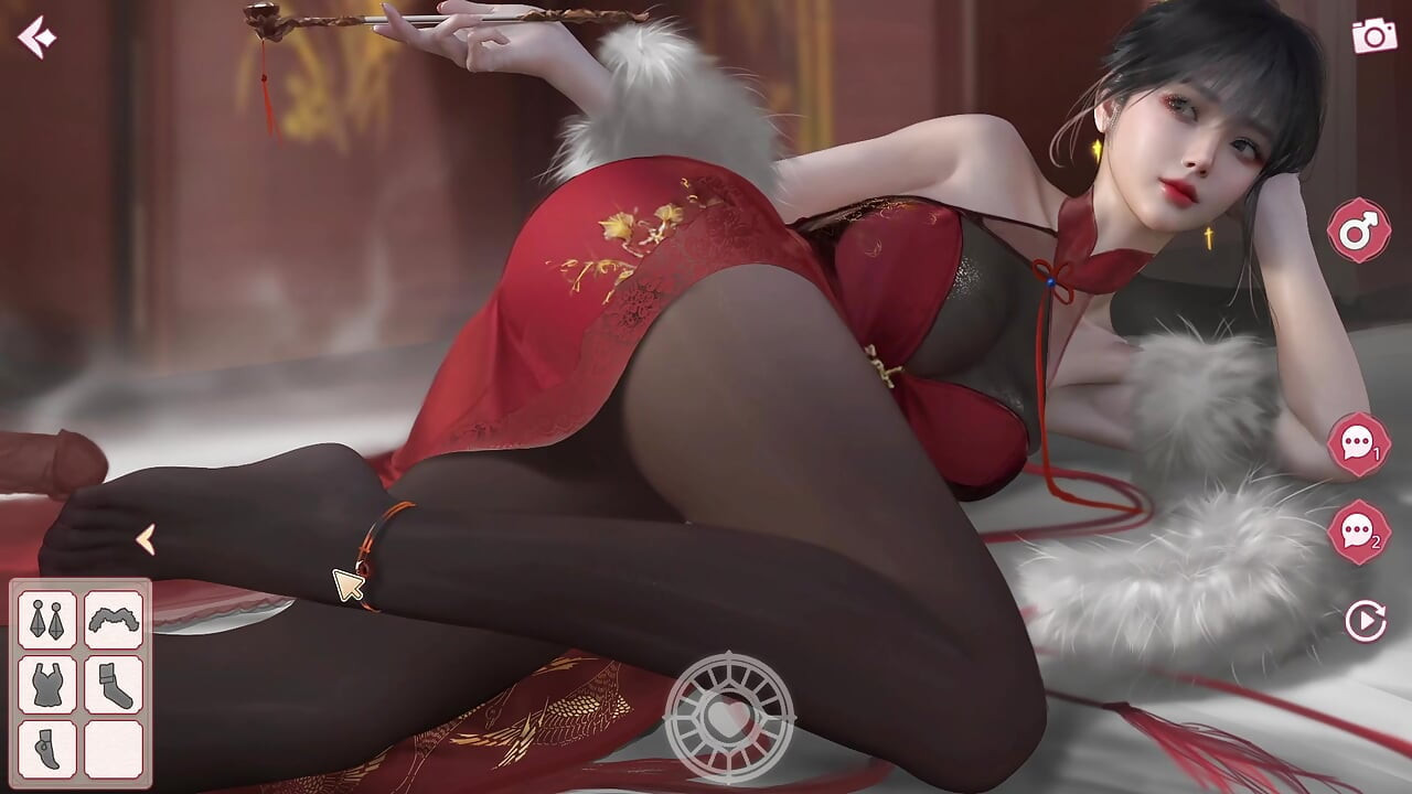 Hentai Gameplay_One Night of Romance with my Waifu:  Chinese Teacher Misses Student's Cock and Craves His Milk