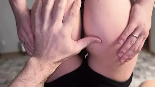 Stepmother is a fitness trainer and seduced her stepson. Fucking stepmother.