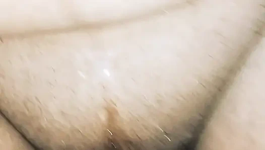 When my friend wasn't at home, I found him alone and him