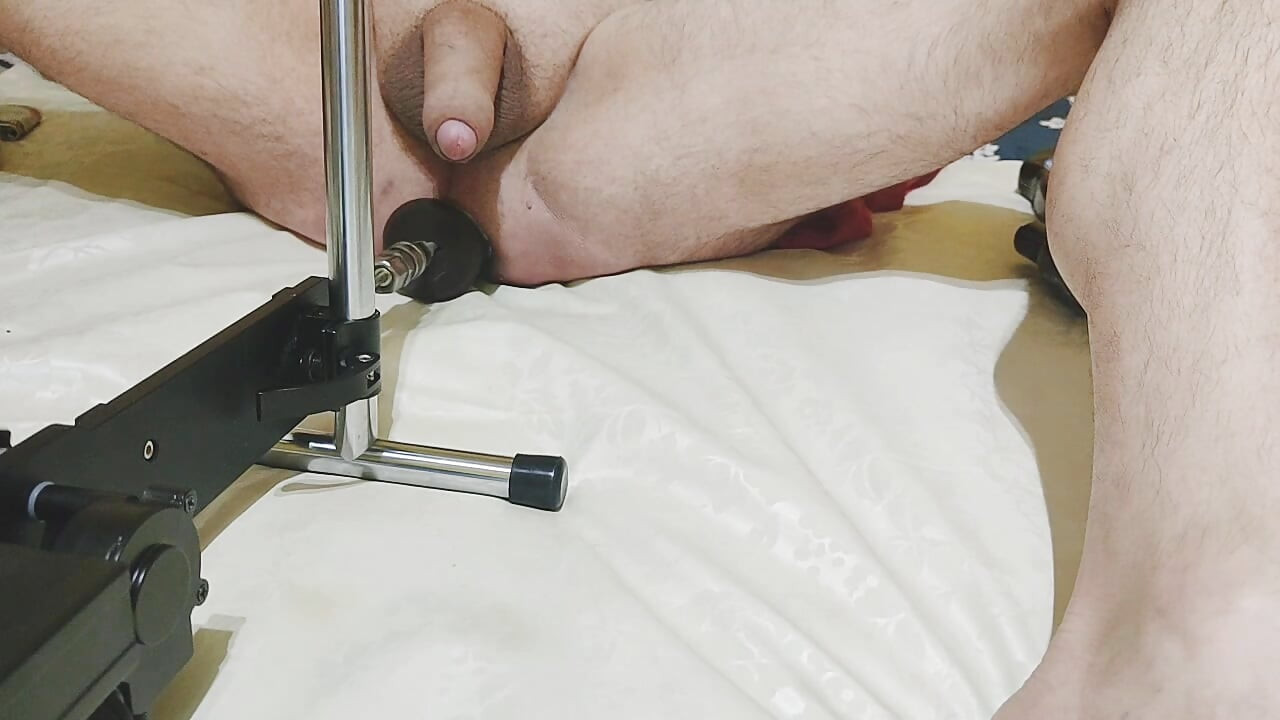 Canavar dildo ile anal delik genişletme