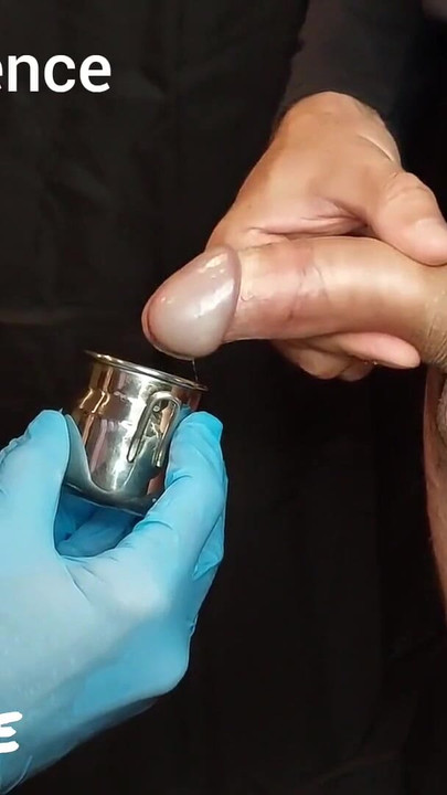 Must-see moment from "Cum Volume Experiments: Part 2 (Milking-time)"