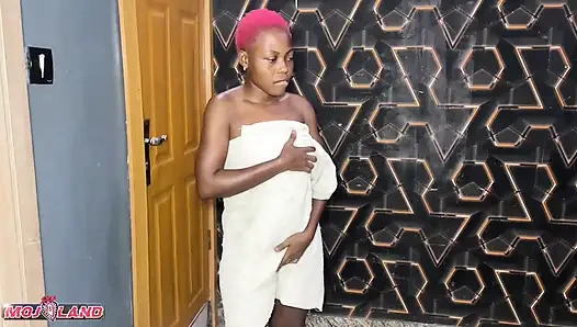 House wife fucks friend who came to visit