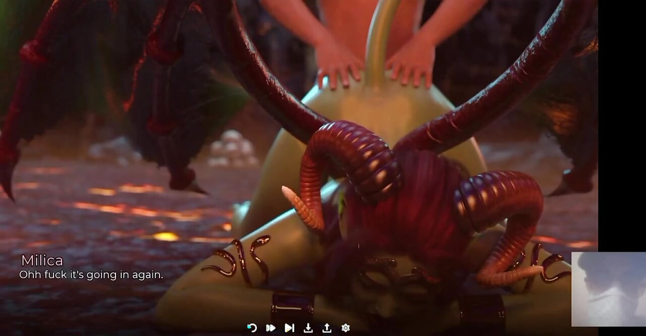 I Hard Fuck a Demon Succubus! I Deepthroat Her and Cum in Her Ass.