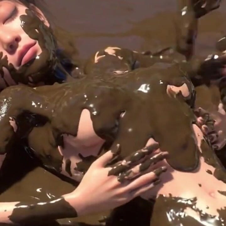 Dirty Mud Foot Face Domination - Women Degraded