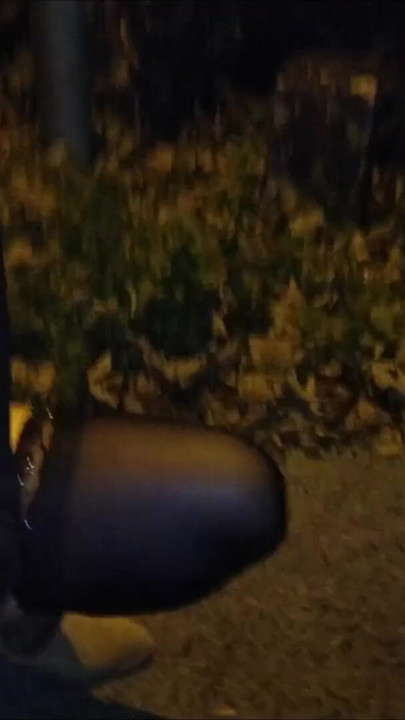 Emotional moment from "Dumb pig take stepsons hot piss in public place degradation! PISS BLOWJOB"