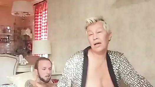 My Stepmom and I Love Watching Porn and Having Sex
