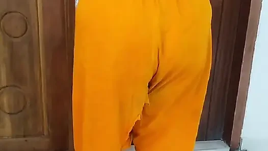 Stepfather in law fucked the Indian daughter in law Rani when she was doing exercises