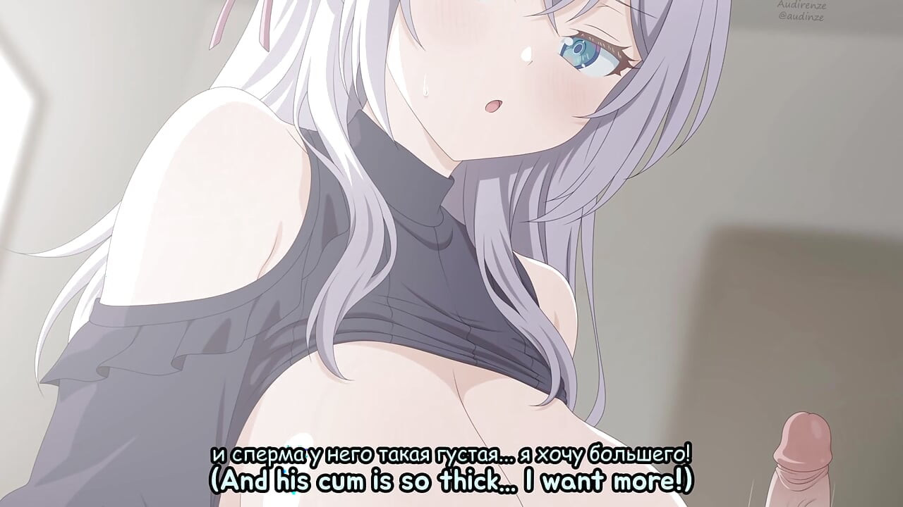Alya Can't Stop Cheating in Russian! (Tokidoki Bosotto, NTR, Bull POV, Impregnation, Phone, Maledom, Virginity)