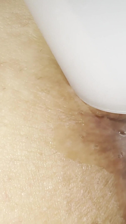 Key moment from "Lube my ass extreme closeup"