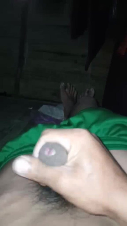 A boy ready to give Blowjob to the girls .