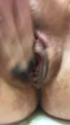 Fingering myself