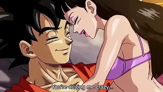 Goku seduce his pregnant wife for doing anal first time