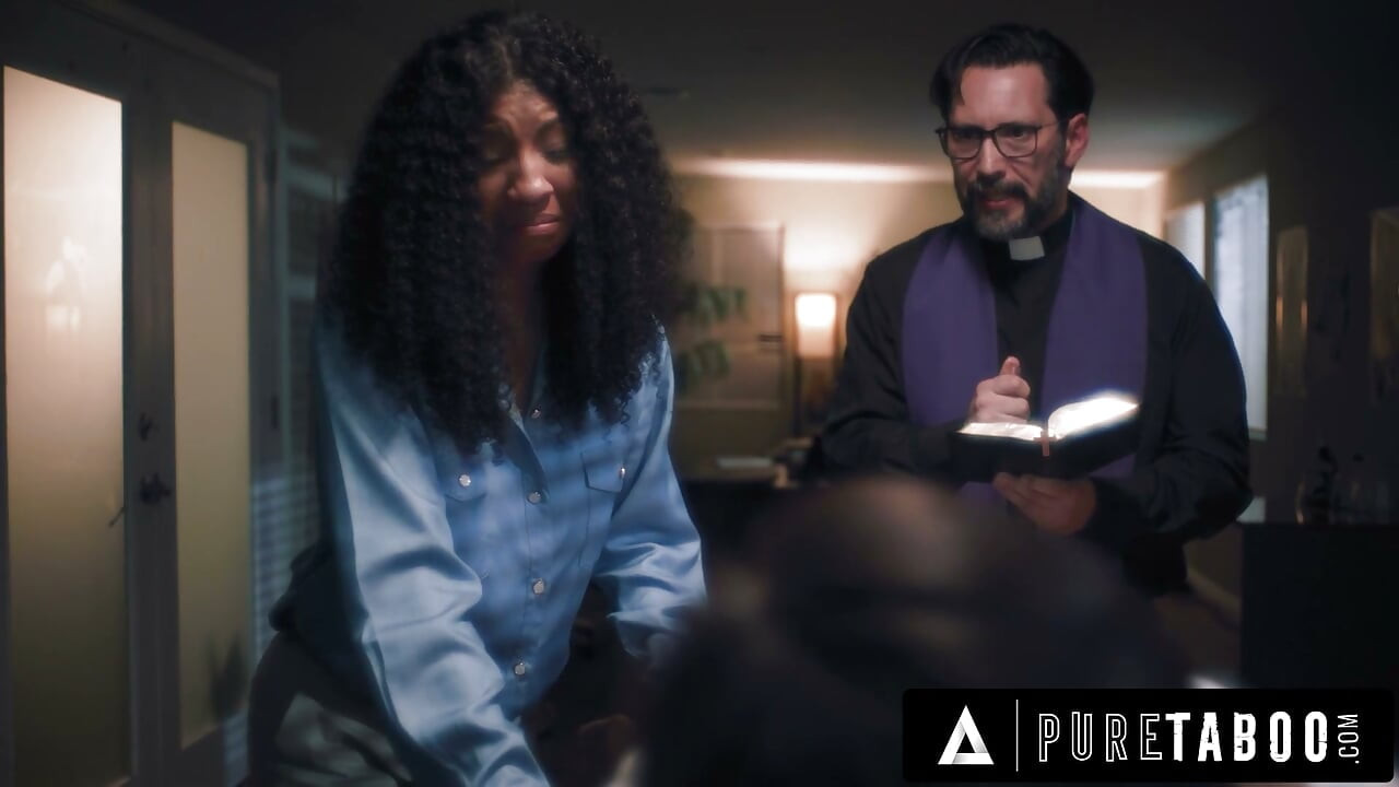 PURE TABOO Desperate Lulu Chu Haunted By A Sex Demon BEGS Mature Priest To Feed Her Desires