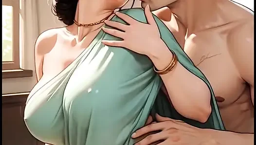 Tüm romantizm öpüşmesi, sikişme videosu