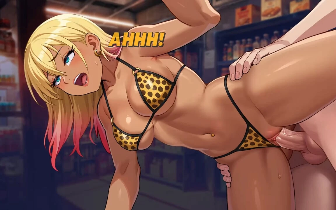 Ep2: la cajera ama un buen sexo en el trabajo - metiéndose dentro de la historia hentai