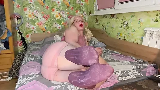 Schmutzige socken und stinkender fußfetisch