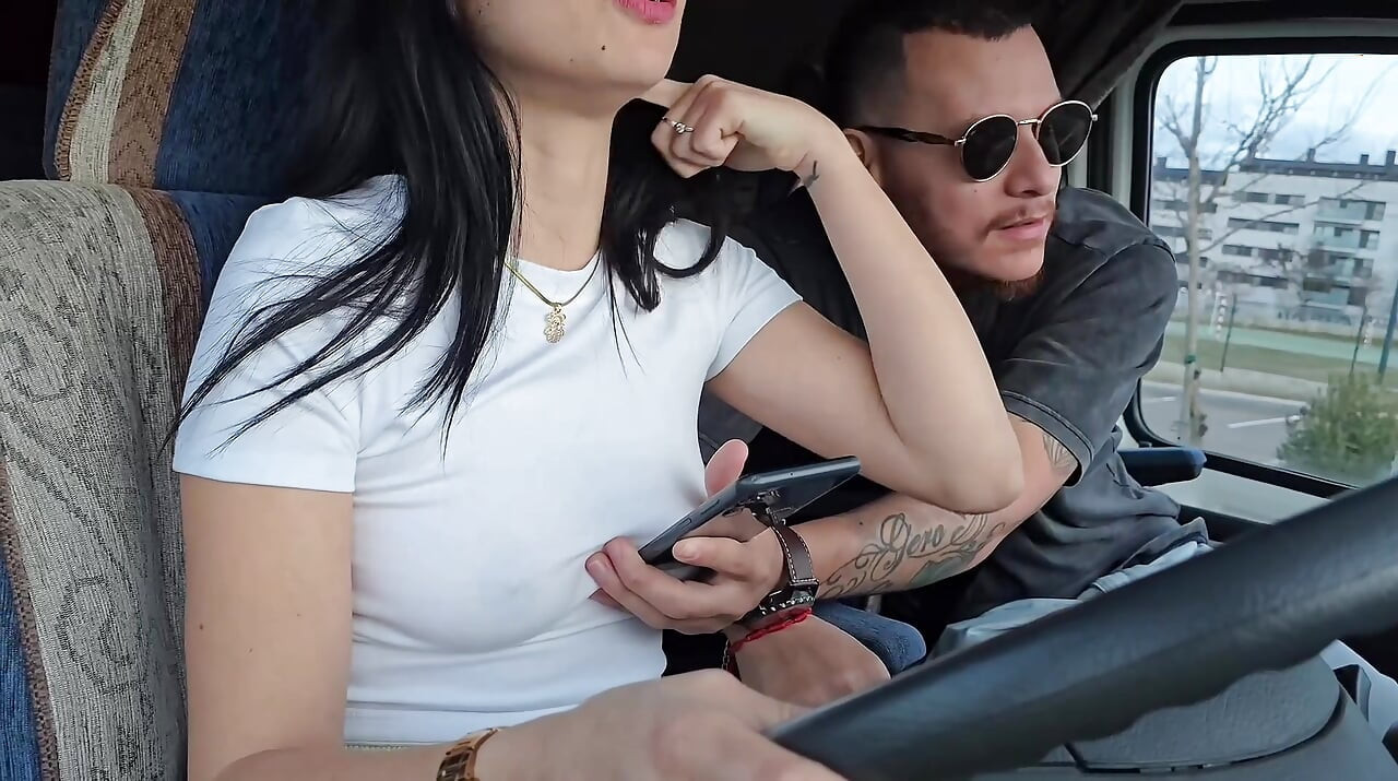 I picked up an UBER Client without a bra