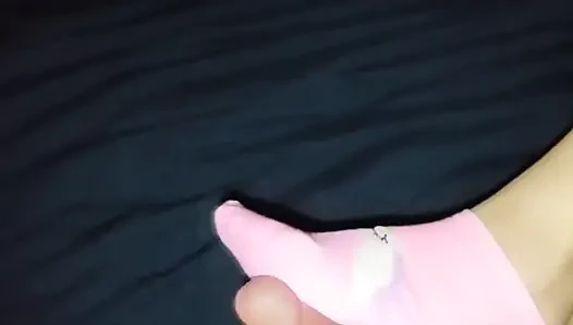 Kaus kaki unicorn pink kecil