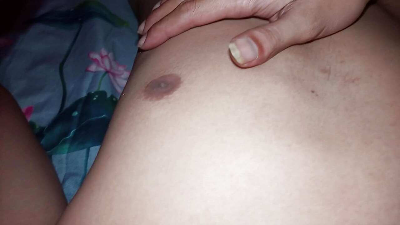 Teen boy close up his body