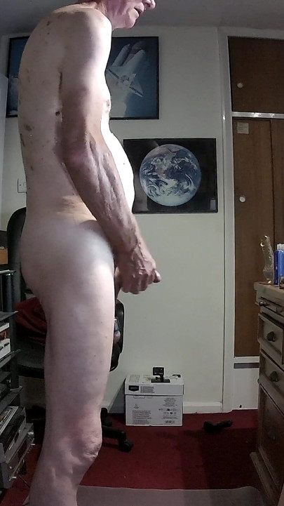 Riding Cock Dildo and Gaping with Ball Weights