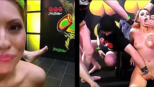 Ggg john thompson - pelacur sange lagi asik nyepong kontol dengan ganas