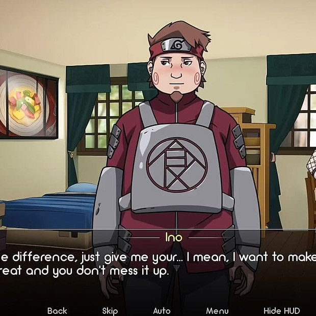 Ino and Choji Having Intense Anal