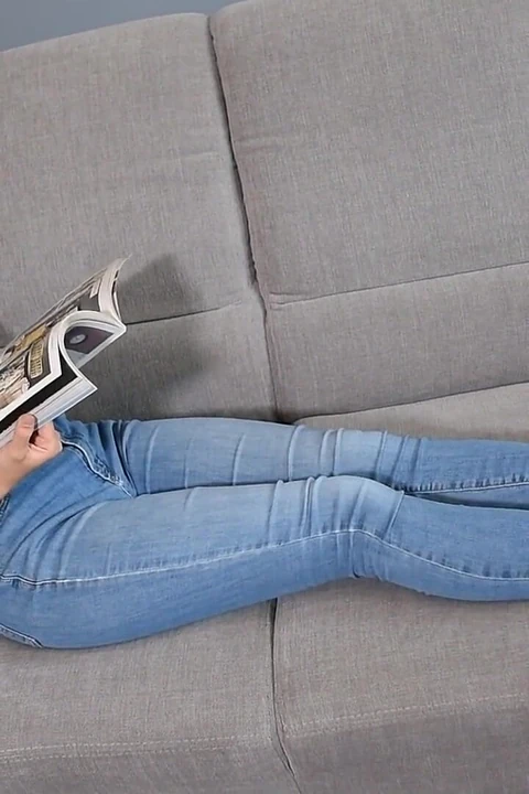 Bored Asian Housewife's Sexy Feet and Slippers
