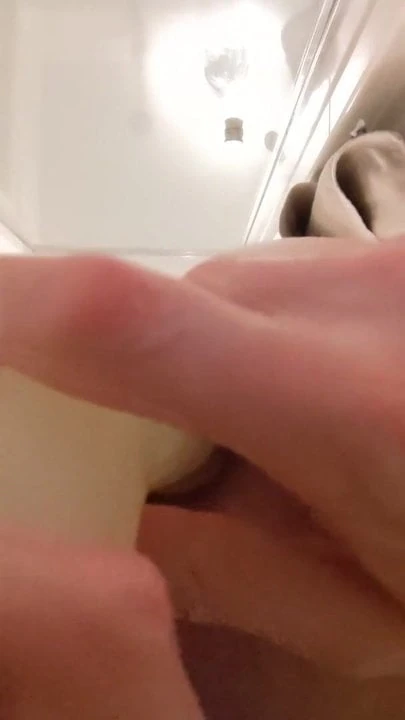 Anal fun while caged
