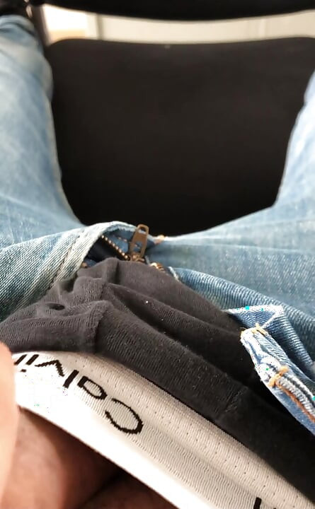 German Guy Sneaky Masturbation at Work