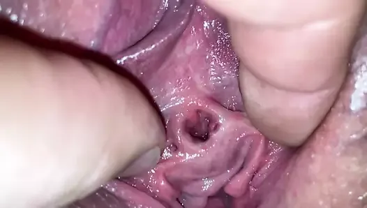 Exposed close up pov BBW open peehole fingering. BBW ass worship. Borr and Siren's Delight. Eat her ass BBW asshole.