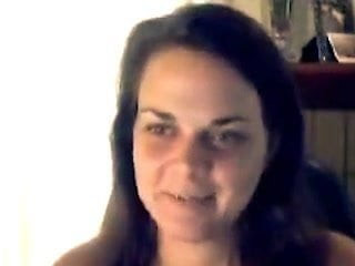 Hausfrau vor der Cam