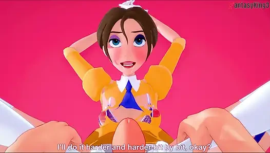 Jane porter lagi asik ngentot pakai lingerie seksi - tarzan