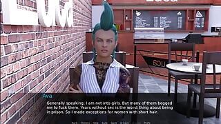 Futa, simulateur de rencontres 11, Ava est une salope de prison va-t-elle te baiser ou tu la baiser
