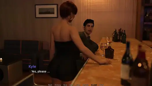 Yeni evli #03 sarışın arkadaşının kocasına büyük götünü ovuyor