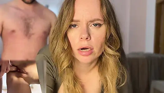 Трахаю мою сводную сестру крупным планом