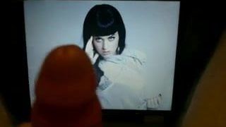 Трибьют спермы для ноутбука Katy Perry (журнал Esquire)
