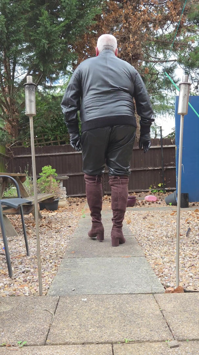 Leather and Thighboots