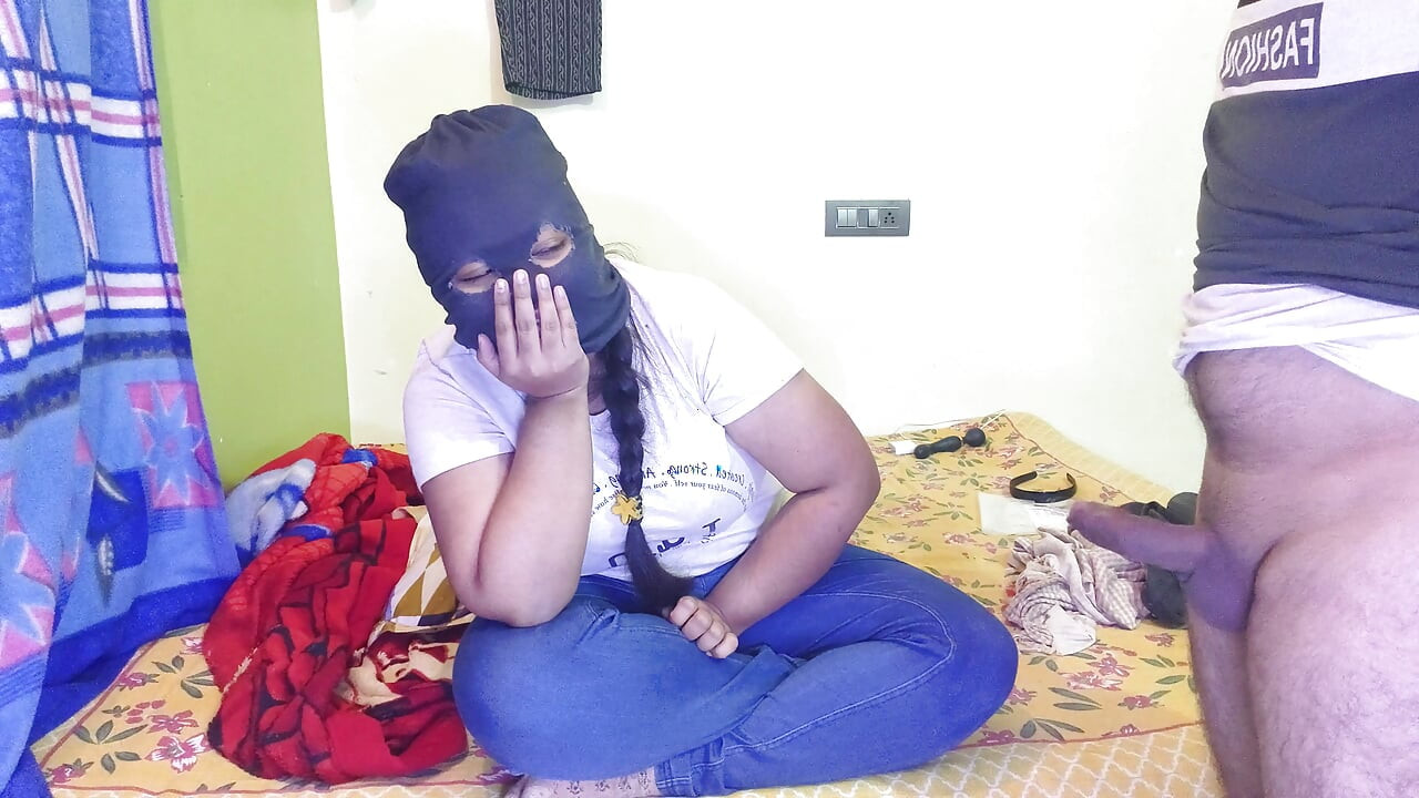 Sexy stepsister takes his big dick! Please don't cum Inside pussy